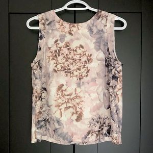 Dalia Floral Print Sleeveless Top